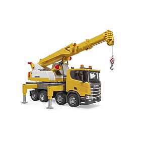 Bruder Camion Scania avec grue Liebherr, Bruder