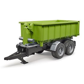 Bruder Camion Vert avec Conteneur Basculant échelle : 1:16, Bruder