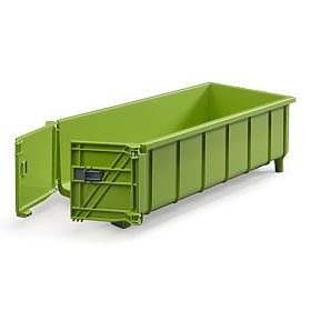 Bruder Camion Vert avec Conteneur Basculant échelle : 1:16