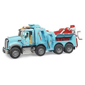 Bruder MACK Granite Camion de dépannage et de remorquage avec son et lumière