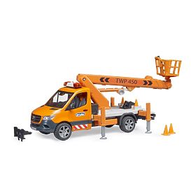Bruder MB Sprinter avec nacelle élévatrice