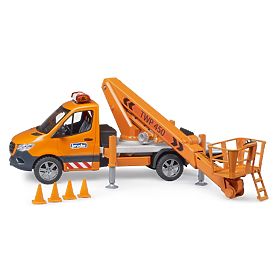 Bruder MB Sprinter avec nacelle élévatrice