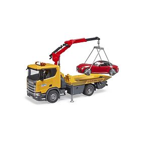 Bruder Scania Super 560R dépanneuse avec voiture, Bruder