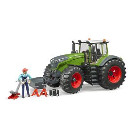 Bruder Tracteur Fendt 1050 Vario avec mécanicien et outils d'atelier 1:16, Bruder