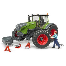 Bruder Tracteur Fendt 1050 Vario avec mécanicien et outils d'atelier 1:16