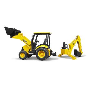 Bruder Tracteur JCB MIDI chargeur frontal avec pelle, Bruder