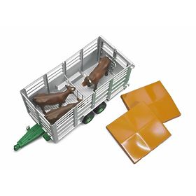 Bruder Transporteur d'animaux avec figurine de vache