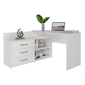 Bureau d'angle DANY BLANC
