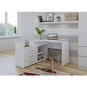 Bureau d'angle DANY BLANC