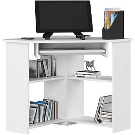 BUREAU D'ANGLE TED PK BLANC