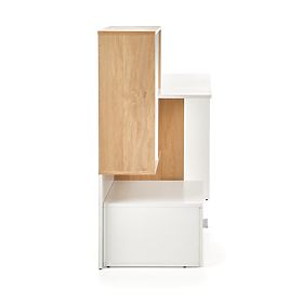 Bureau GROSSO - chêne doré / blanc