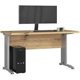 BUREAU INFORMATIQUE BM-135 CHÊNE ARTISAN