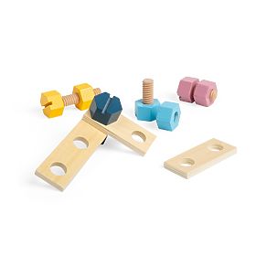 Caisse de boulons et écrous Bigjigs