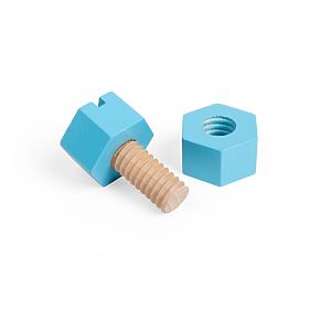 Caisse de boulons et écrous Bigjigs