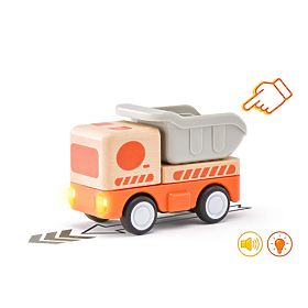 Camion-benne lumineux avec son Woody