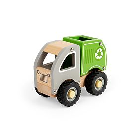 Camion de recyclage en bois, Bigjigs Toys