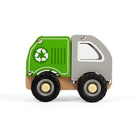 Camion de recyclage en bois, Bigjigs Toys