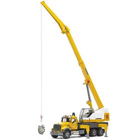 Camion MACK Granite grue LIEBHERR Bruder