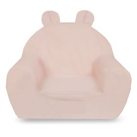 Fauteuil pour enfants avec oreilles - rose
