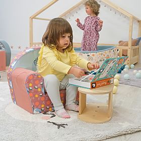 Fauteuil pour enfants Unicorn - rose