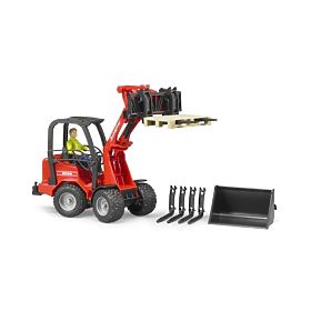 Chargeur rouge SCHÄFFER 2034 Bruder avec figurine et accessoires