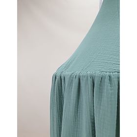 Ciel de lit en mousseline - vert