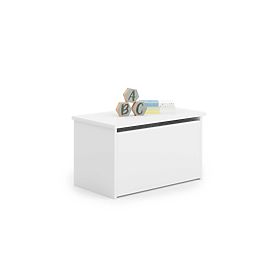 Coffre à jouets Daria blanc