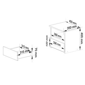 COMMODE CL1 PK AULNE