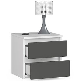 COMMODE CL2 2SZ CLP BLANC / GRIS