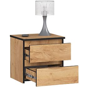 COMMODE CL2 2SZ CLP PK CHÊNE CRAFT