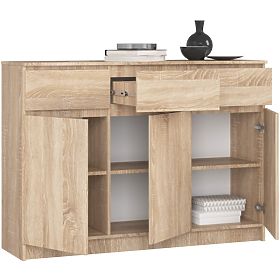 COMMODE K140 3D 3SZ CLP PK CHÊNE SONOMA