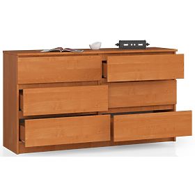 COMMODE K140 6TIROIRS CLP AULNE
