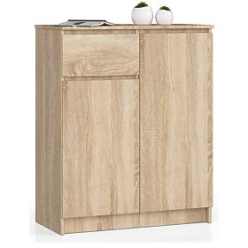 COMMODE K80 2D 1SZ CLP PK CHÊNE SONOMA