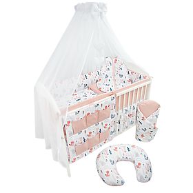 Coussin d'allaitement Renard - rose