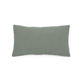 Coussin en mousseline Ourbaby 30x50 cm - vert