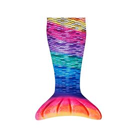 Couverture en forme de sirène Rainbow