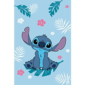 Couverture polaire 'Bleue' Lilo et Stitch, Lilo and Stitch