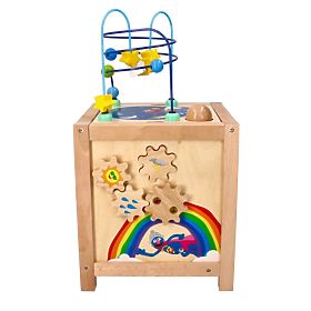Cube d'activités avec personnages de Sesame Street