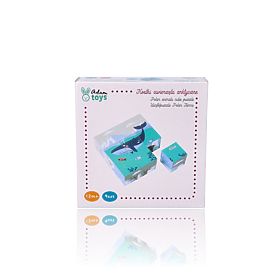 Cubes puzzle cubique Animaux de l'Arctique