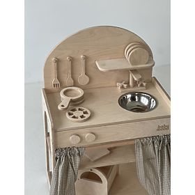 Cuisine en bois pour enfants - naturel