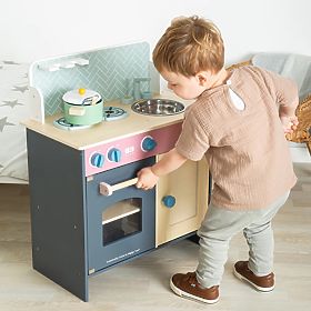 Bigjigs Toys Cuisine Enfant de Style Scandinave