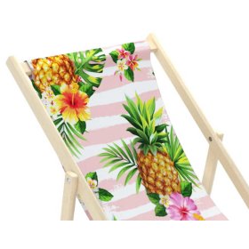 Chaise de plage ananas, CHILL