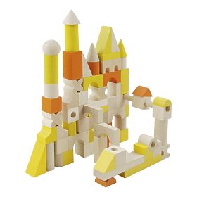 Detoa Blocs en bois L 96 pièces, Detoa