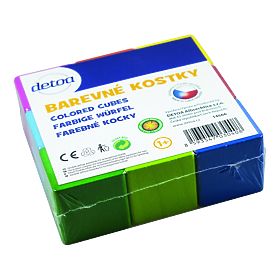Detoa Cubes colorées 9 pcs