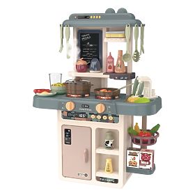 Cuisine pour enfants avec sons, LED, eau, générateur de vapeur et accessoires, MULTISTORE