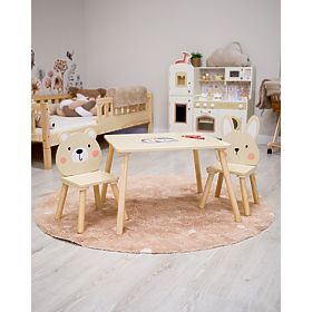Table et chaises pour enfants - Amis de la forêt, Ourbaby®