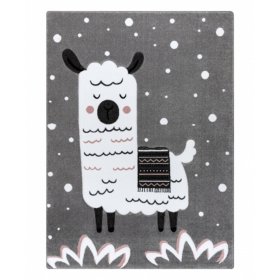 Tapis enfant PETIT - Lama - gris, F.H.Kabis