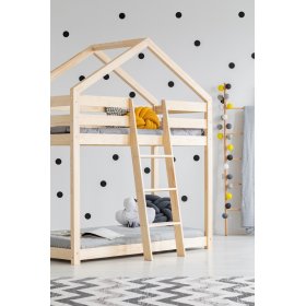 Lit superposé pour enfants cabane Mila Classic, ADEKO