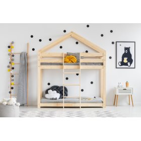 Lit superposé pour enfants cabane Mila Classic, ADEKO