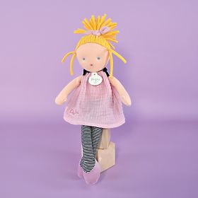 Doudou Jolijou Poupée Inés 30 cm, Doudou Jolijou Paris